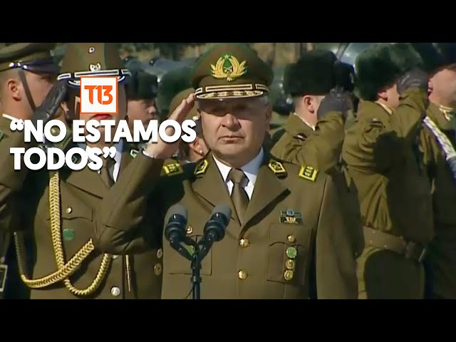 ⁣Carabineros celebra aniversario 97 tras suspensión por asesinato de funcionarios