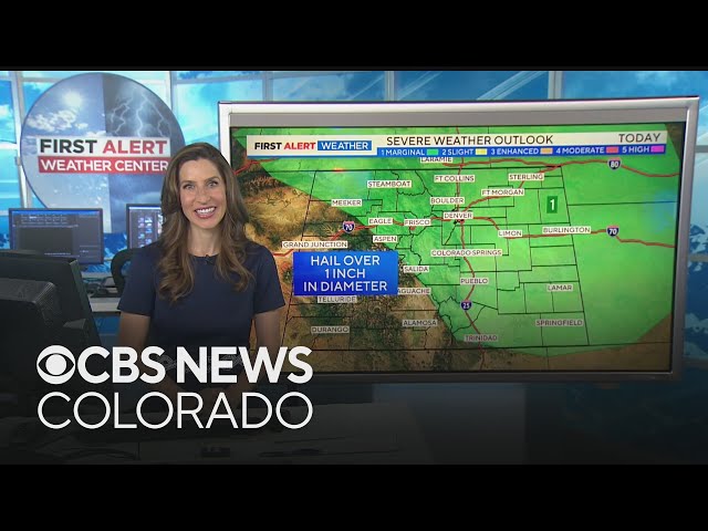 ⁣Denver weather: Temperatures in the 70s with afternoon storms