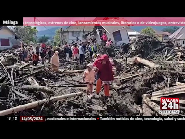 ⁣Noticia - Al menos 41 muertos tras las fuertes lluvias en Indonesia