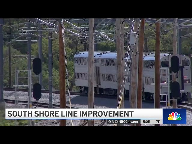 ⁣Chicago South Shore Line Improvement: South Shore ‘double track' to streamline commute times