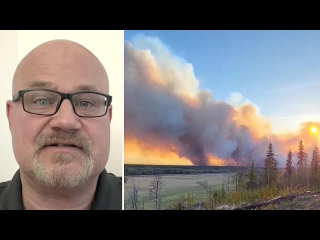 ⁣WILDFIRES IN CANADA | So dry near Fort Nelson 'even the soil' is on fire, says MLA
