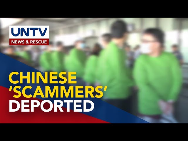 ⁣PH deports 167 illegal Chinese workers involved in various violations, scams