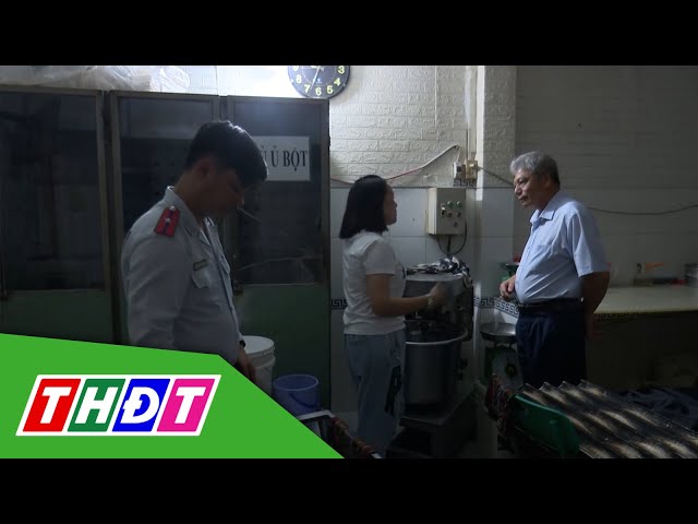 ⁣Kiểm tra an toàn thực phẩm tại huyện biên giới Hồng Ngự | THDT