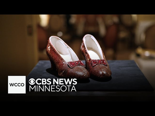 ⁣State of Minnesota hopes to buy once-stolen ruby slippers from "Wizard of Oz"