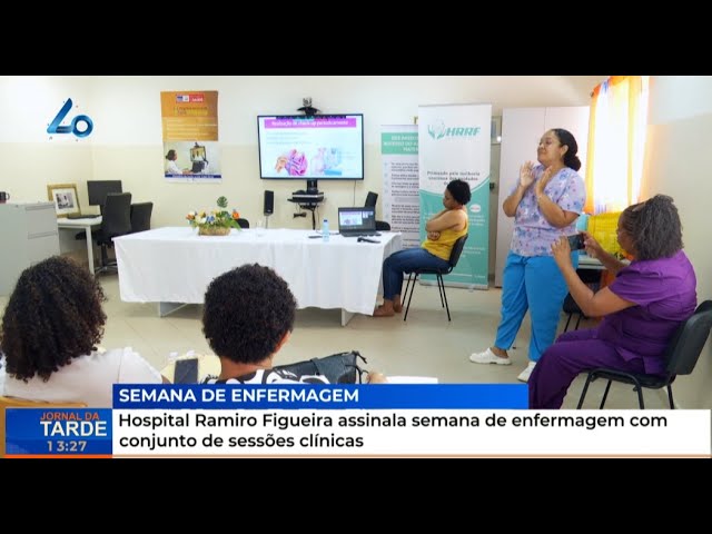 ⁣Hospital Ramiro Figueira assinala semana de enfermagem com conjunto de sessões clínicas