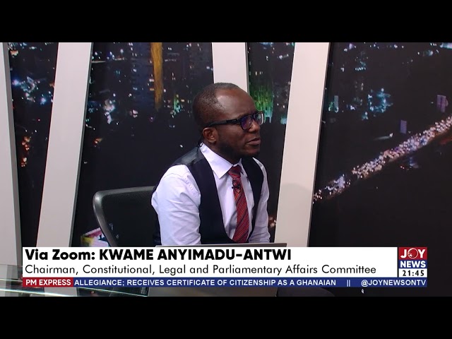 ⁣As a state, we cannot freely release any information to the public - Anyimadu-Antwi. #PMExpress