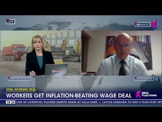 ⁣Steel Workers Deal | Workers get inflation-beating wage deal
