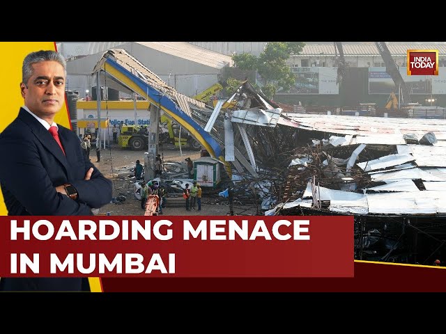 ⁣Get Real India Story: Watch Aftermath Of Mumbai Billboard Collapse That Killed 14 In Storm