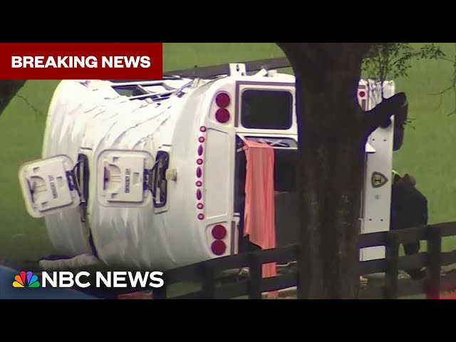 ⁣BREAKING: Florida bus crash kills at least 8 people and injures dozens more