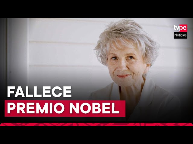 Murió a los 92 años la canadiense Alice Munro, premio Nobel de Literatura