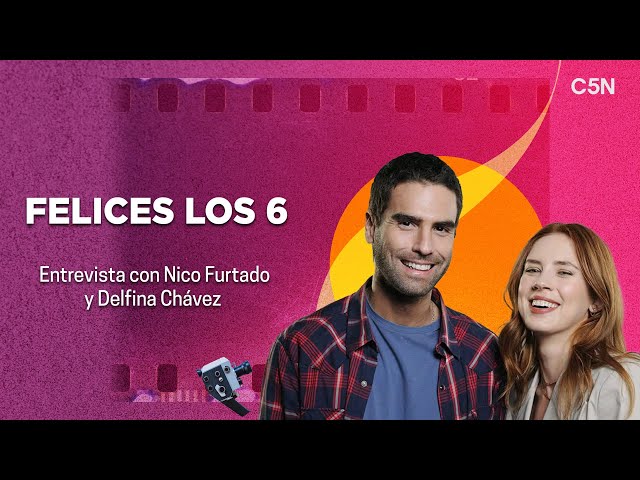 ⁣FELICES LOS 6: entrevista con NICO FURTADO y DELFINA CHÁVEZ