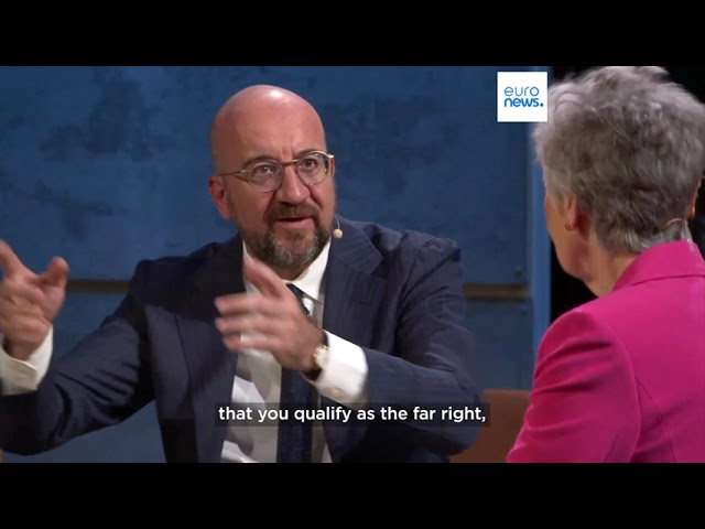 ⁣Possible to cooperate with 'some' far-right personalities, says Charles Michel
