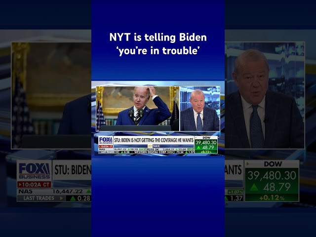 ⁣Varney: Biden’s marriage to NYT is breaking down #shorts