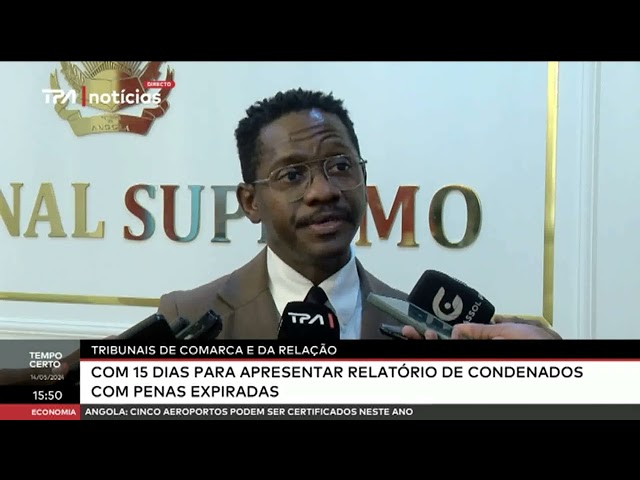 ⁣Tribunais de Comarca e da relação com 15 dias para apresentar relatório de condenados com penas expi