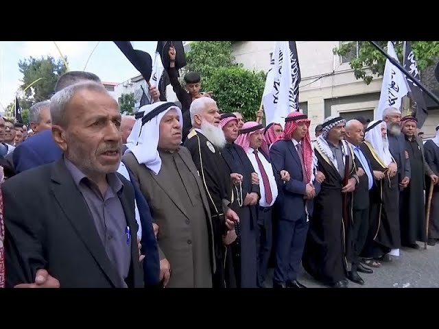 ⁣No Comment : manifestation en Cisjordanie en soutien à la bande de Gaza