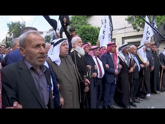 No Comment : manifestation en Cisjordanie en soutien à la bande de Gaza