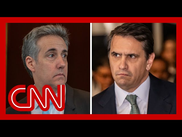 ⁣Cohen cross-examination kicks off with fiery exchange