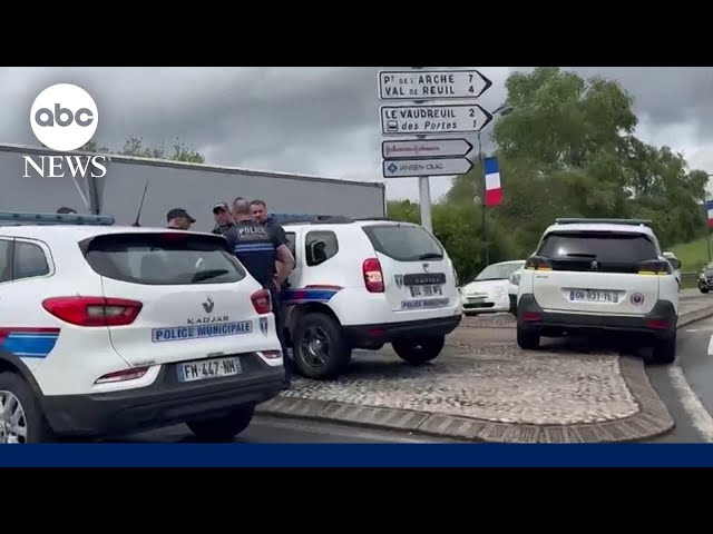 ⁣Massive manhunt underway in France for escaped inmate