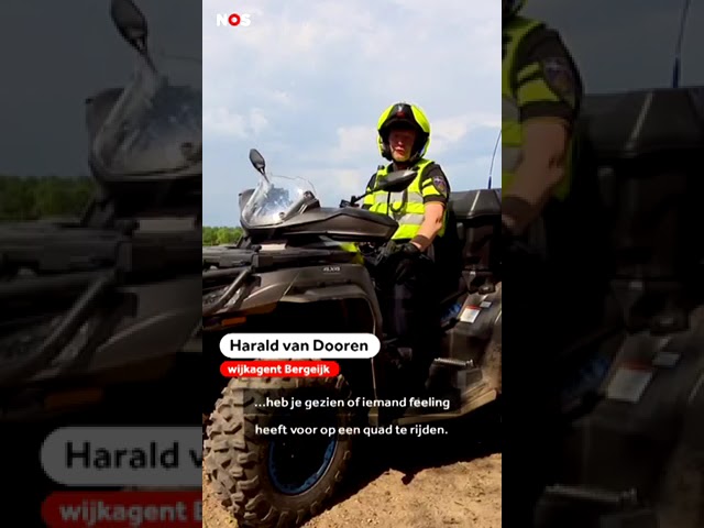 ⁣Primeur voor Brabant: allereerste politiequad