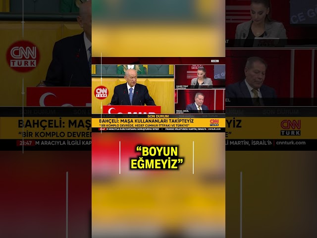 ⁣Devlet Bahçeli Komploculara Ateş Püskürdü! "Yeni Bir 17-25  Planlanıyor" #Shorts