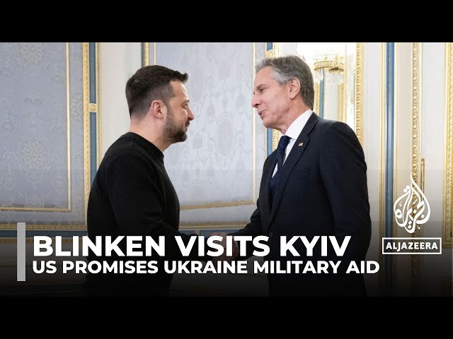 US promises Ukraine military aid to make ‘real difference’ on the way