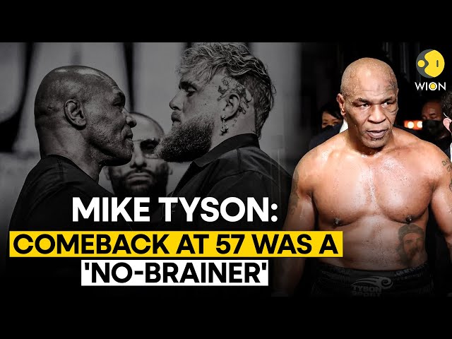⁣Mike Tyson vs Jake Paul: Mike Tyson all set to take on Jake Paul in comeback bout | WION Originals