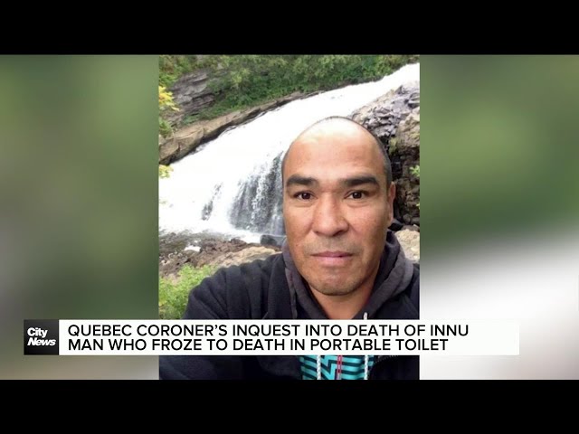 ⁣Quebec coroner’s inquest into death of Innu man who froze to death