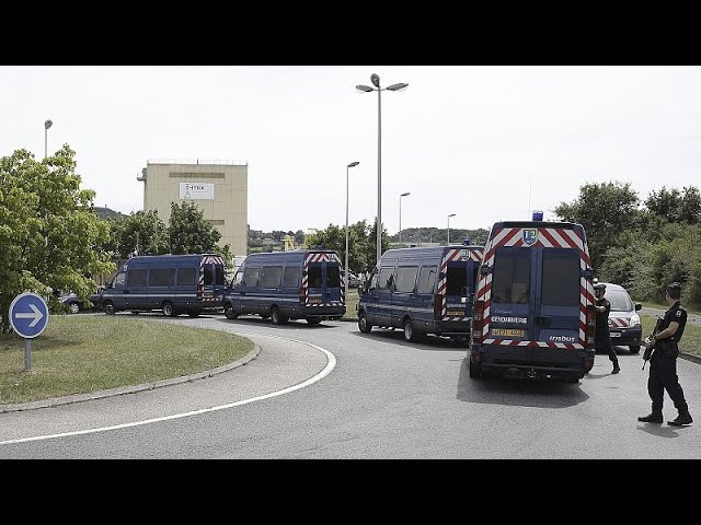 ⁣At least two French prison officers killed in van ambush shootout