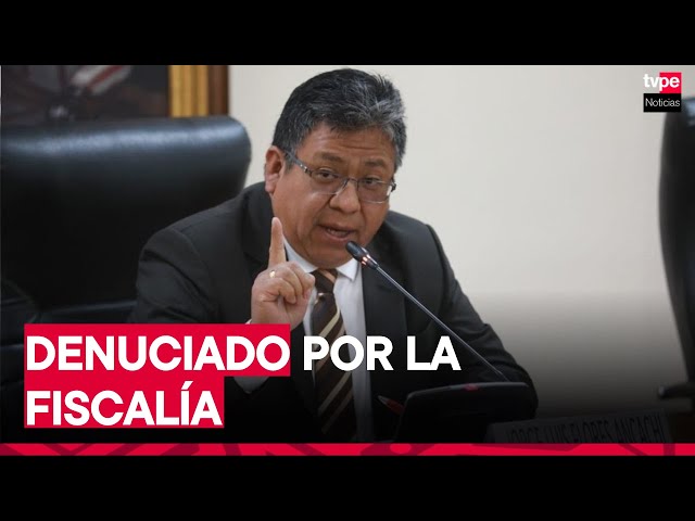 ⁣Jorge Flores Ancachi: Fiscalía presenta denuncia constitucional contra parlamentario