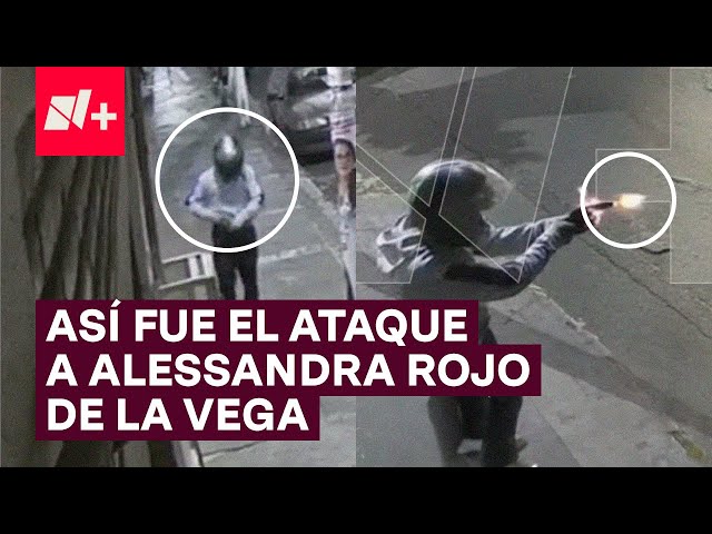 ⁣Video muestra ataque a candidata Alessandra Rojo de la Vega - N+