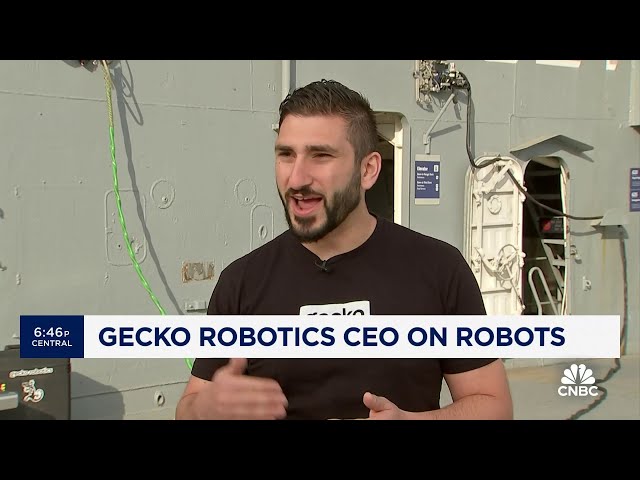 ⁣CNBC Disruptor 50 Gecko Robotics disrupts the infrastructure industry