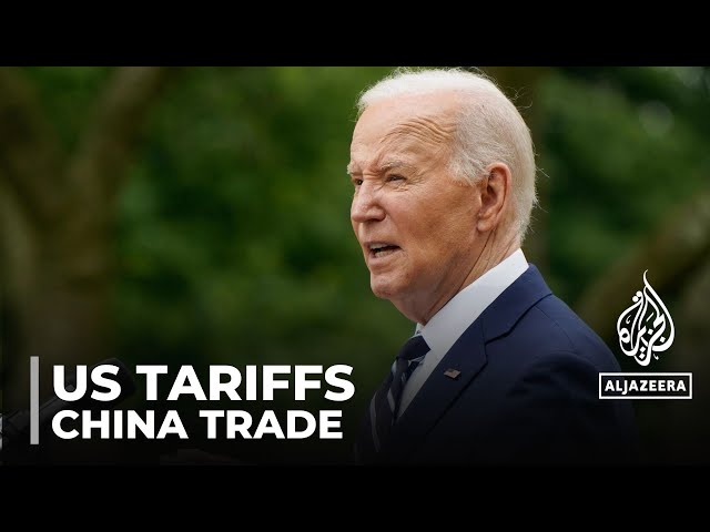 ⁣US tariffs on Chinese goods: Biden accuses Beijing of 'cheating' on trade