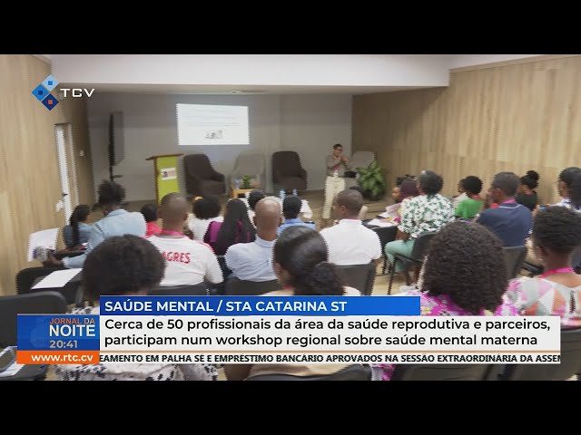 ⁣Workshop regional aborda saúde mental materna para 50 profissionais