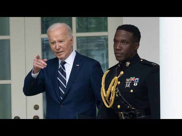 ⁣‘Cognitively Impaired’: Joe Biden escorted off stage following speech