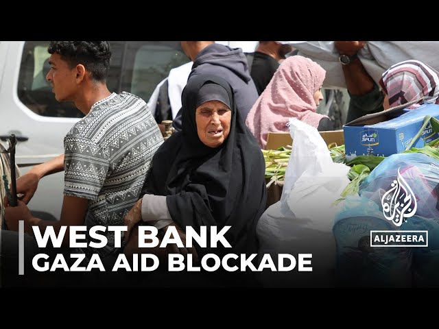 ⁣Israelis block aid bound for Gaza: Delivery trucks burnt and food aid destroyed