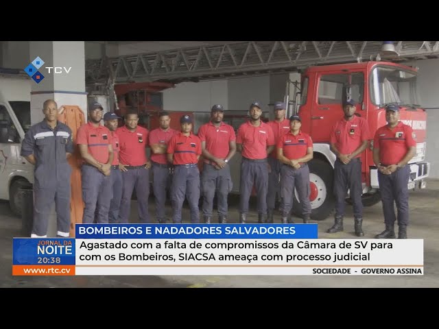 ⁣SIACSA ameaça processo judicial por falta de compromissos da Câmara de São Vicente com os bombeiros