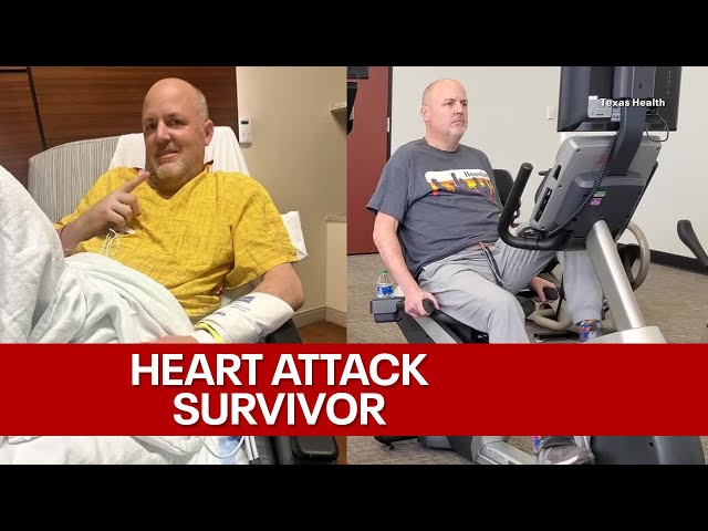 ⁣Dallas man hopes his heart attack can serve as a wake-up call for others