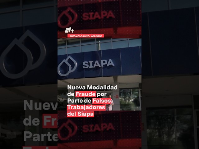 ⁣Nueva modalidad de fraude por parte de falsos trabajadores del Siapa - N+ #Shorts