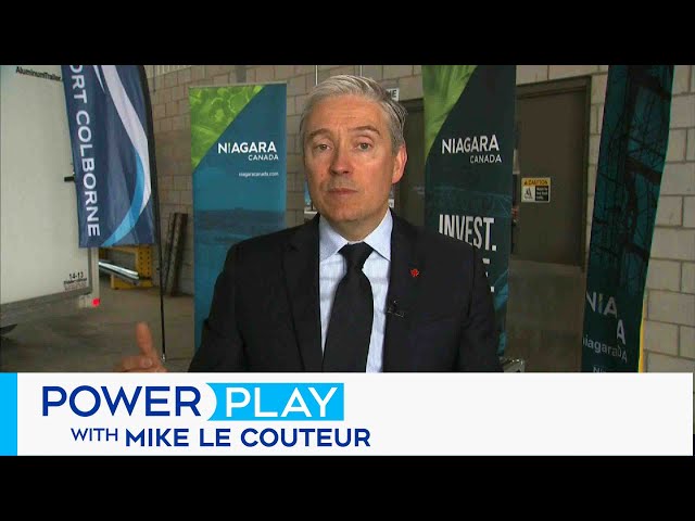 ⁣Champagne calls EV plant 'homerun' for Canada, no word on jobs | Power Play with Mike Le C