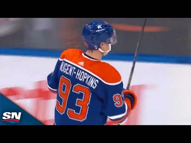 ⁣Oilers' Ryan Nugent-Hopkins Beats Arturs Silovs With Wicked Wrister