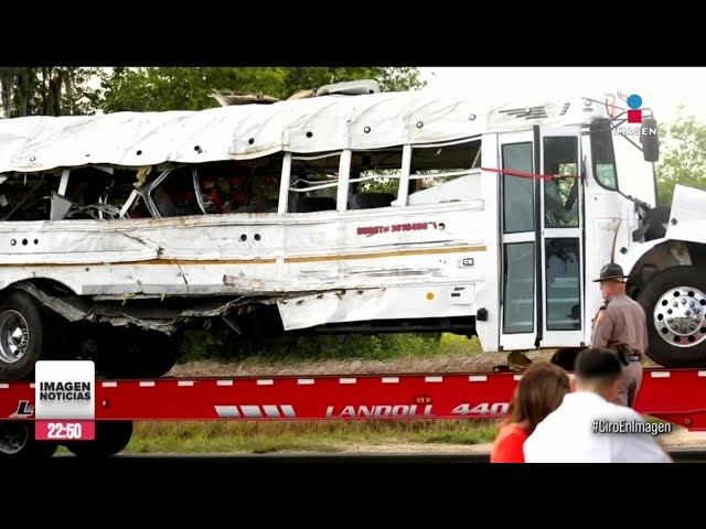 ⁣Fallecen ocho mexicanos en trágico accidente de autobús en Florida, EU | Ciro Gómez Leyva