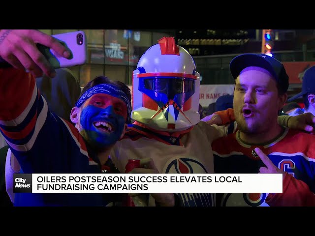 ⁣Edmonton Oilers' postseason success fuels charity campaigns