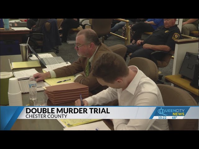 ⁣Testimony begins in Chester County double murder trial