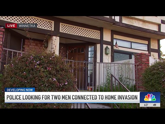 ⁣Police looking for two men connected to home invasion