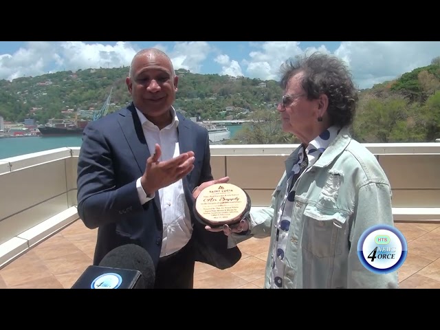 ⁣ST. LUCIA TOURISM AUTHORITY HONORS AIR SUPPLY ON 49TH ANNIVERSARY