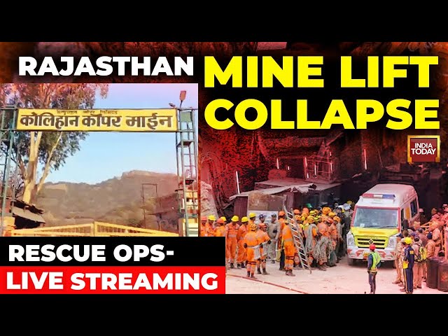 ⁣Rajasthan Mine Collapse LIVE: 14 Feared Trapped As Lift Collapses In Rajasthan's Kolihan Mines