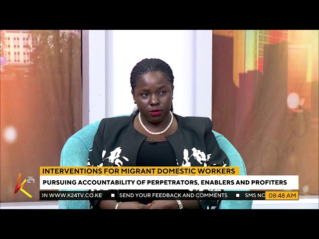 ⁣K24 TV LIVE| Migrant workers rights #K24ThisMorning