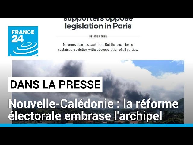 ⁣Nouvelle-Calédonie : "Pas de solution durable sans la coopération de toutes les parties"