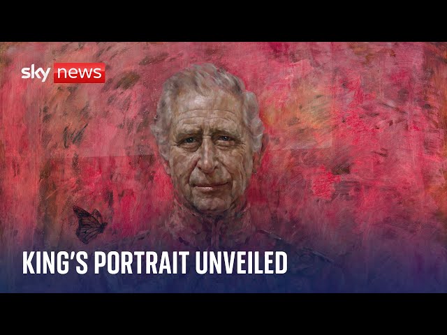 ⁣King's first official painted portrait since coronation unveiled