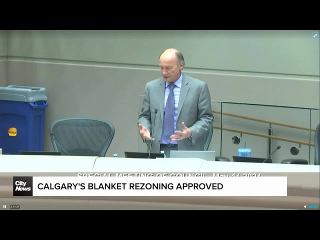 ⁣Calgary city council approves blanket rezoning